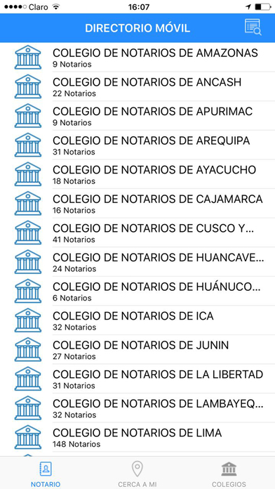 Móvil Notarios screenshot 2