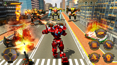 Robots Car War Hero screenshot 2