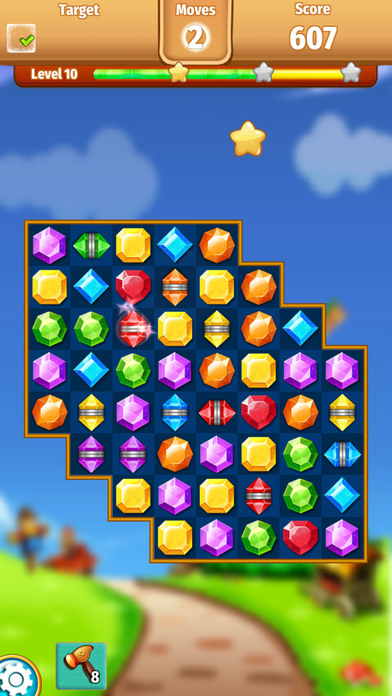 Magic Gems - Fun gems and jewel games screenshot 2