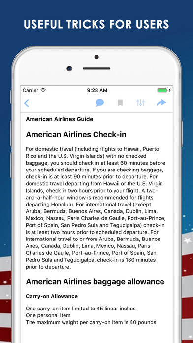 GuideBook for AMERICAN AIRLINES screenshot 3