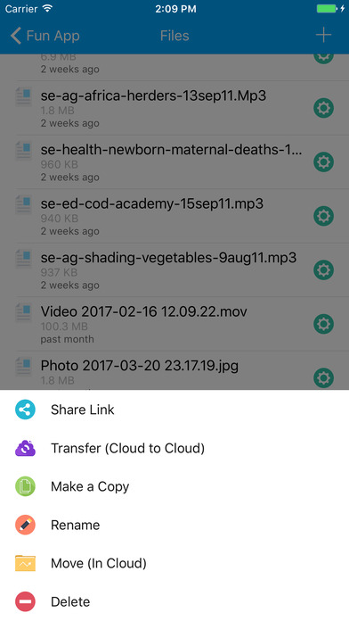 MultiCloud File Transfer for Cloud Drives screenshot 4