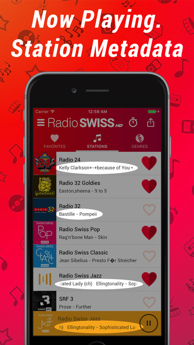 Radio Swiss HD screenshot 3