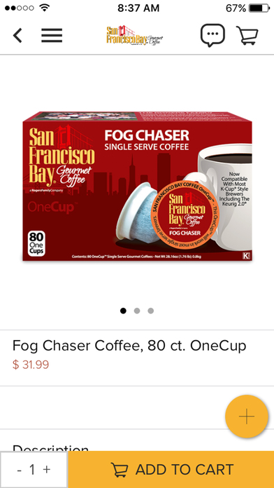 San Francisco Bay Coffee screenshot 3