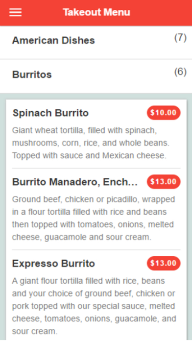 Chihuahua Family Mexican Restaurant screenshot 3