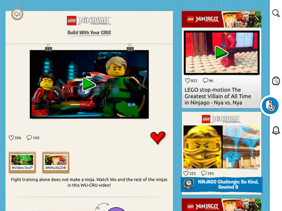 Screenshots of LEGO® Life – Create, share & discover for iPad
