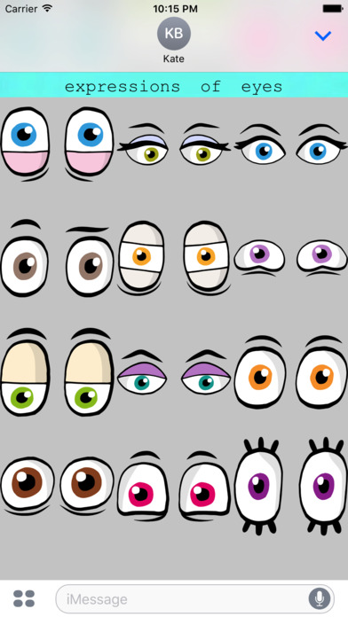 Funny selection of eye's expressions screenshot 3