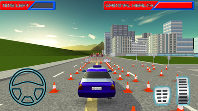 Police Car Training School: Learn 3D Driving screenshot 4