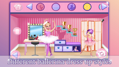 Ballerina Princess Doll House - Game.s for Girls screenshot 3