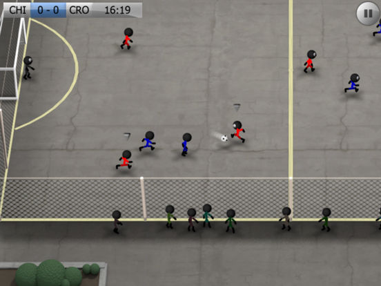 Screenshots of Stickman Soccer for iPad