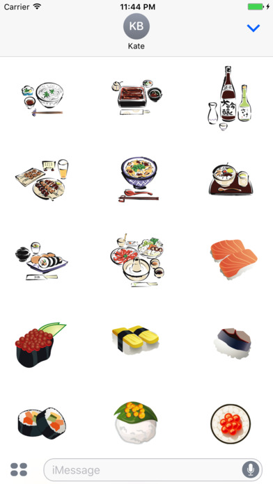 SushiMojis - Delicious Sushi Emojis And Stickers screenshot 2