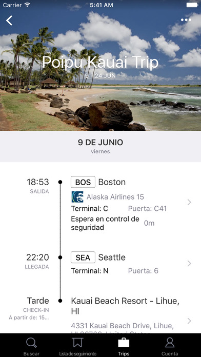 Captura de pantalla del iPhone 3