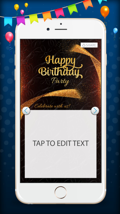 Happy Birthday Gift Cards & Party Invitations screenshot 4