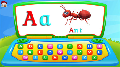 ABC Laptop: Learning Alphabet with Laptop Toy Kids screenshot 2