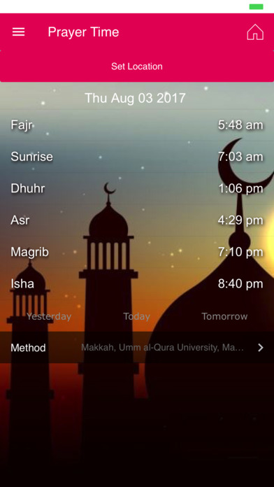 Adhan time: English and French speaker screenshot 4