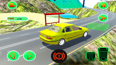 Hill Taxi Simulator Game 2017 screenshot 4