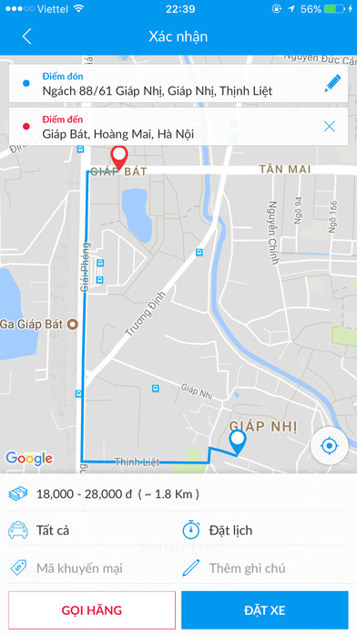 Taxi Dương Thảo. screenshot 2