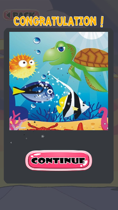 Sea Animal Ocean Education Jigsaw Puzzle Games screenshot 4