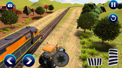 Train vs Tractor Racing screenshot 3