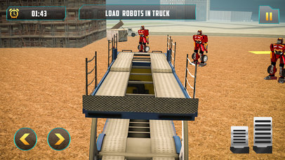 Cruiser Robot Transport – War Robot Transporter screenshot 4