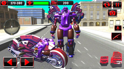Bike Chase Robot Transformation screenshot 3