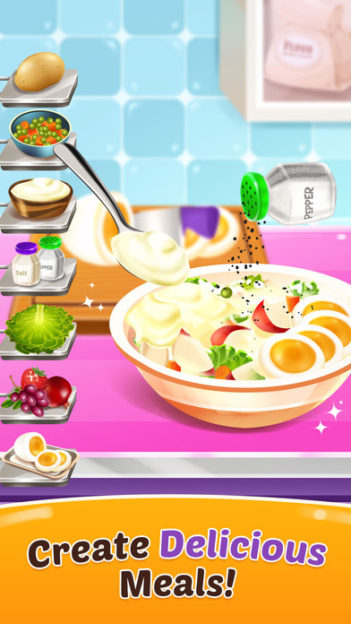 Summer Food Cooking Maker Game screenshot 3