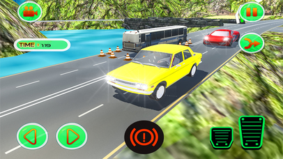 3D Taxi Simulation : Hill station 2017 screenshot 3