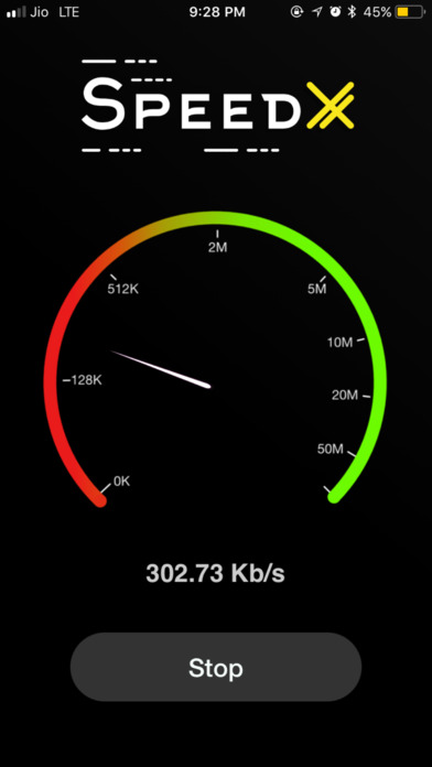speedX - Test your internet speed screenshot 3