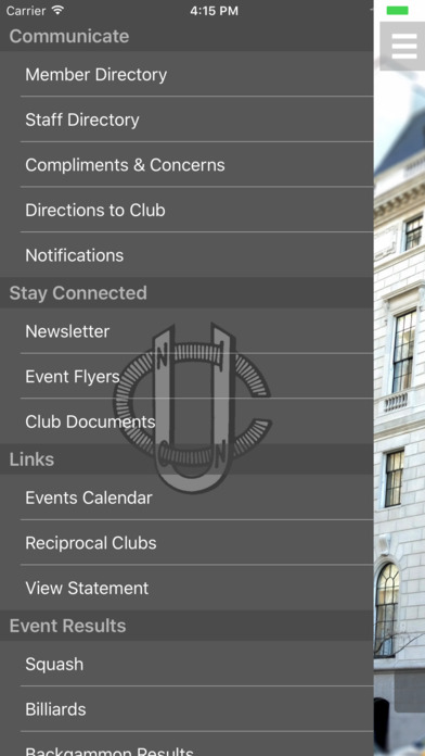 Union Club screenshot 2