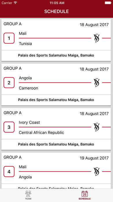 Afro Basket Women 2017 screenshot 3