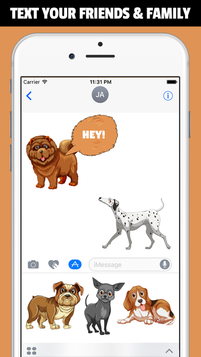 WOOFMOJI - New 2017 Dog Emoji Stickers App screenshot 2