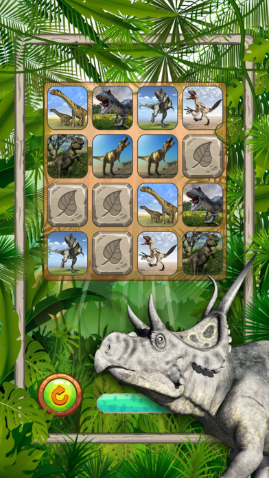 Dinosaurs : Find the Pair Games screenshot 2