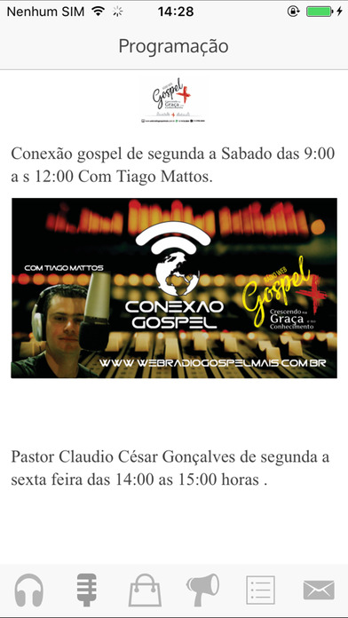 Rádio Web Gospel Mais screenshot 3