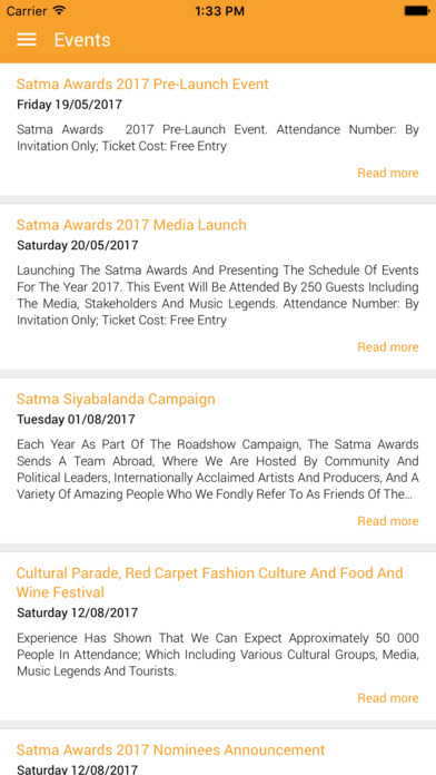 Satma Awards screenshot 3
