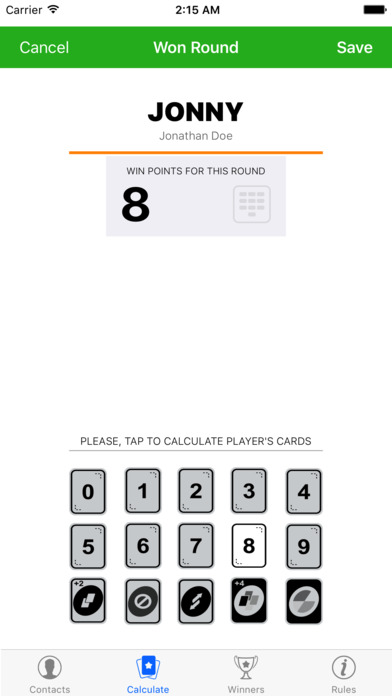UNOWin App for UNO Card Game screenshot 2