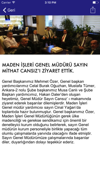 Türk Enerji-Sen screenshot 2