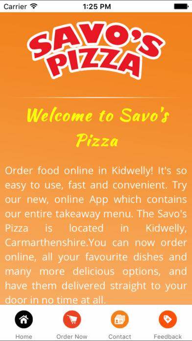 Savo's Pizza screenshot 2