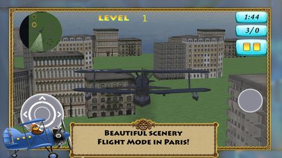 3D Airplane Paris Flight Simulator screenshot 3