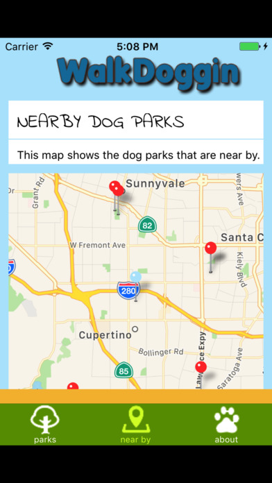 WalkDoggin Dog Parks screenshot 4