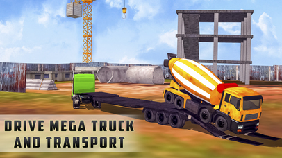 Construction Vehicles Cargo Truck Game screenshot 4
