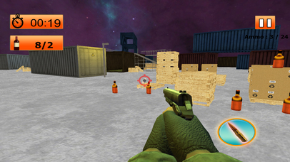 Expert Bottle Shooter 3D screenshot 2