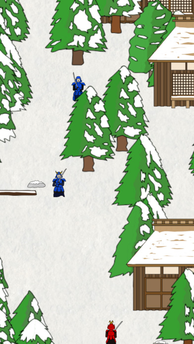 Samurai Dash - Battles in Four Seasons! screenshot 4