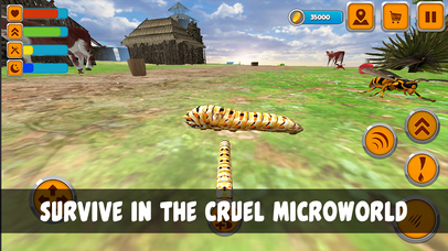 Caterpillar Insect Life Simulator screenshot 2
