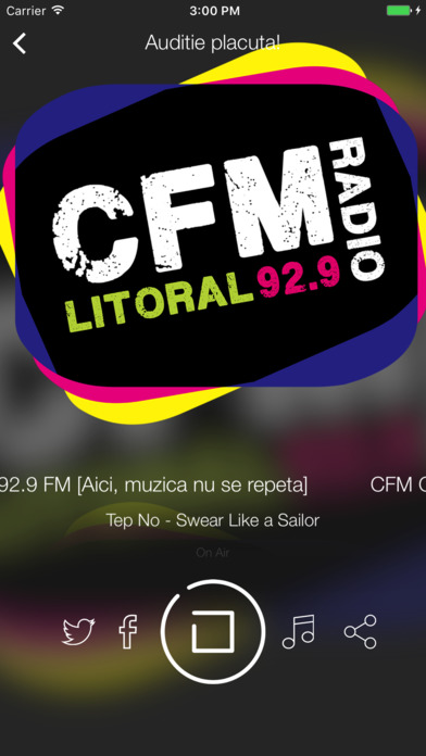 Radio CFM Romania screenshot 2