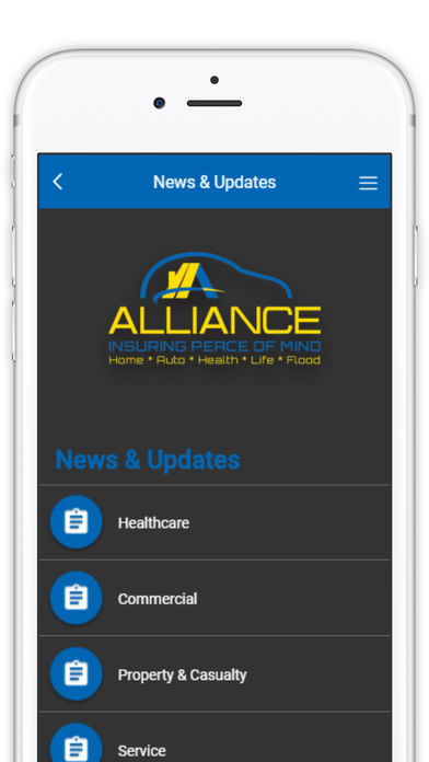 Alliance Employee App screenshot 2
