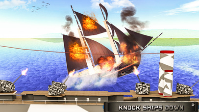Caribbean Naval Fleet Hit Pirate Ships - 3D War screenshot 3