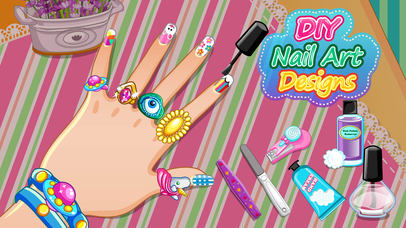 Nail Art Salon -colorgirlgames screenshot 2