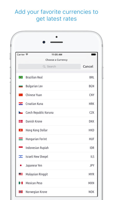CurrencyKit - Stay updated with exchange rates screenshot 4