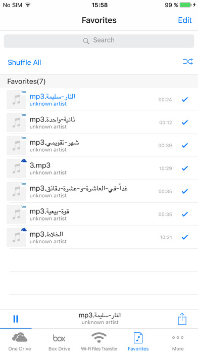 Red Music Streaming Mp3 Player screenshot 2