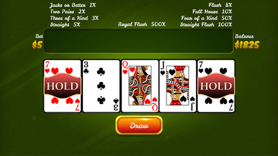 Video Poker: Vegas screenshot 3