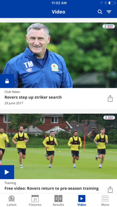 Blackburn Rovers Official App screenshot 4